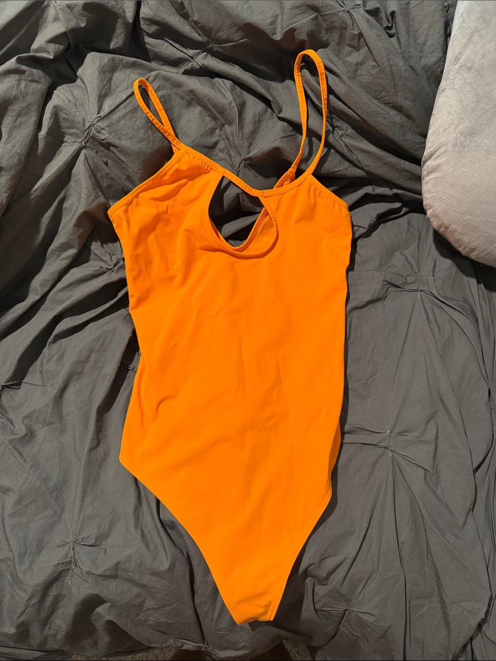 ALIX NYC Bright Orange One-Piece Swimwear